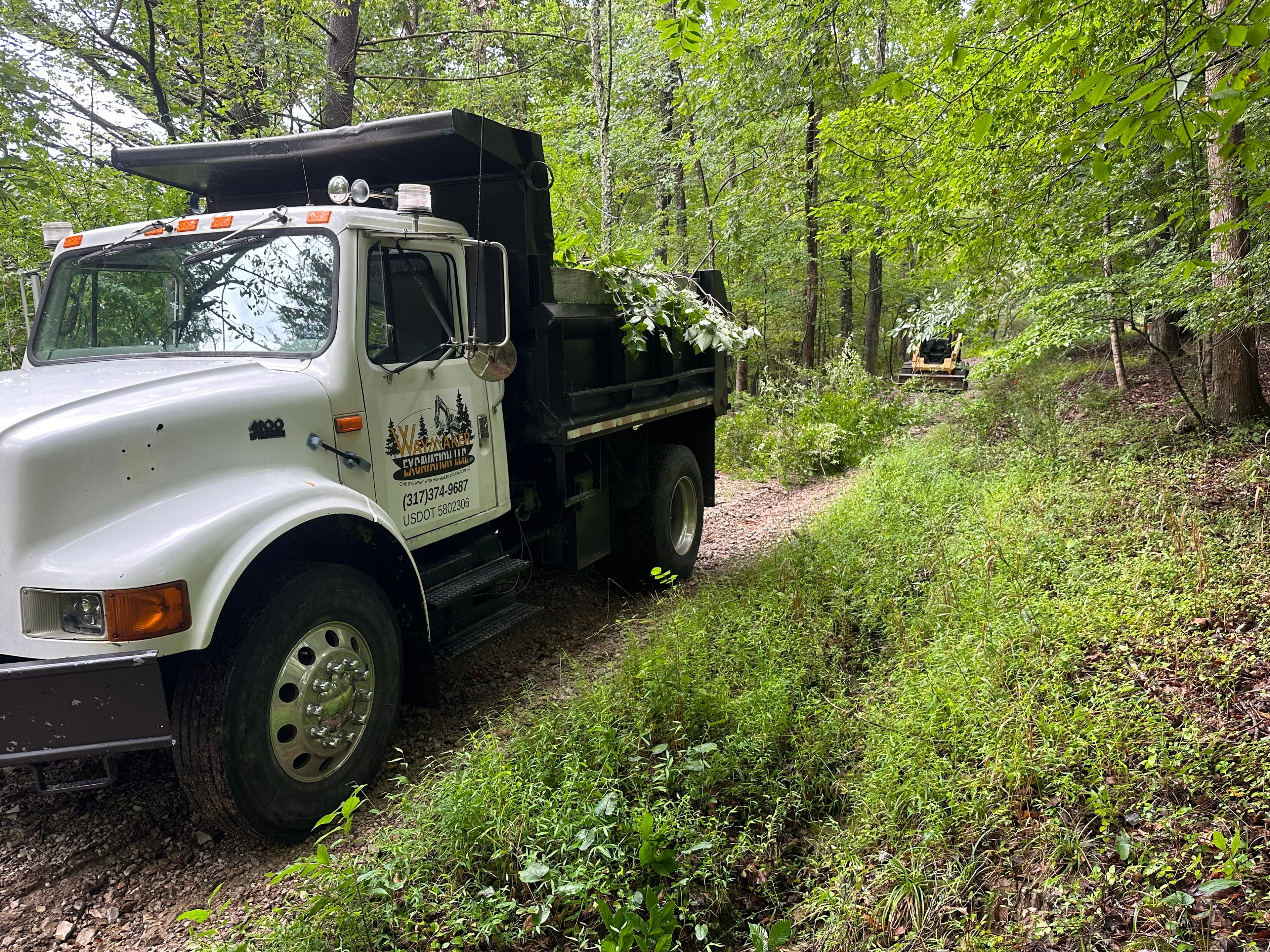 Dump Truck Hauling